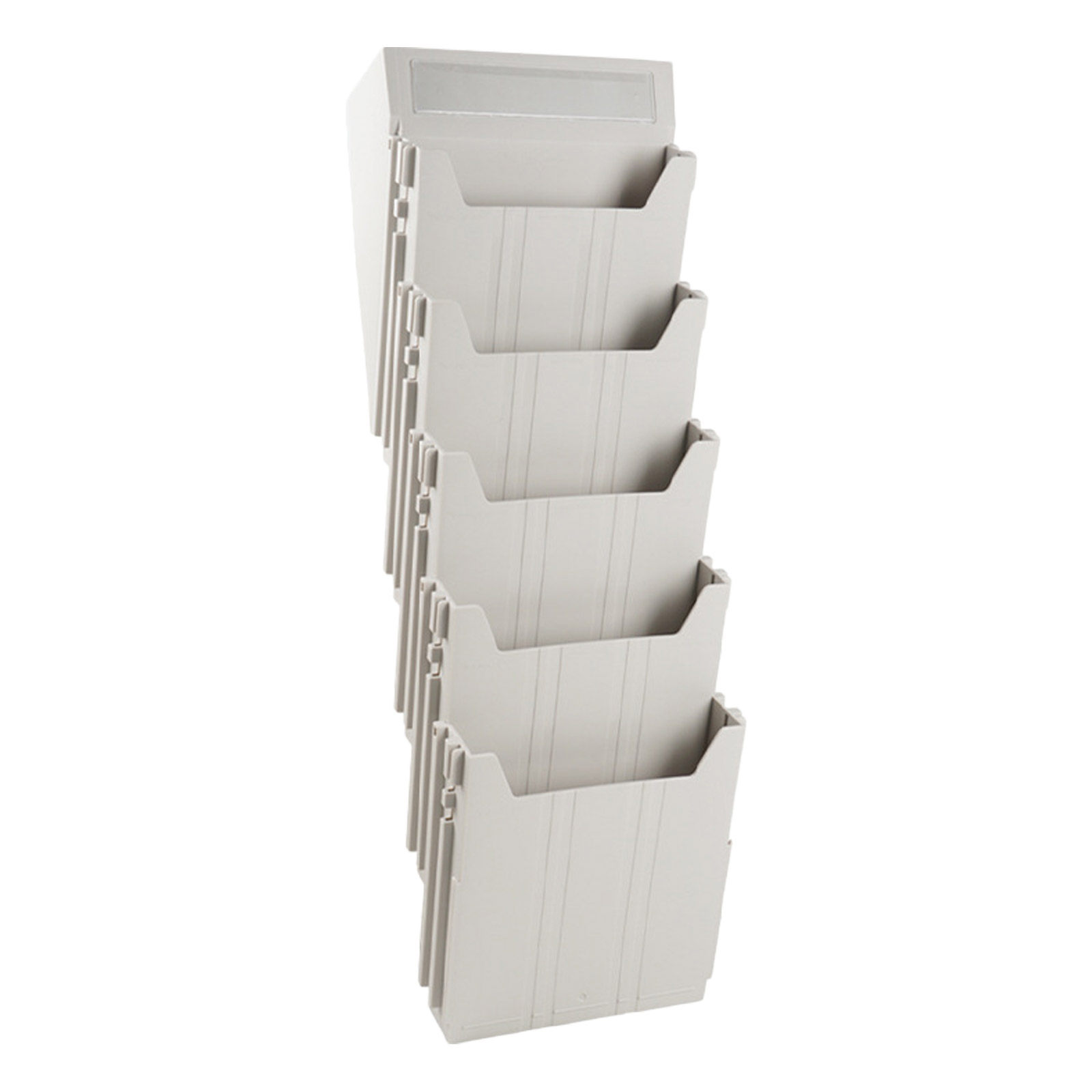 Magazine Holder Rack - Porte-revues mural extensible, organisateur de dossiers