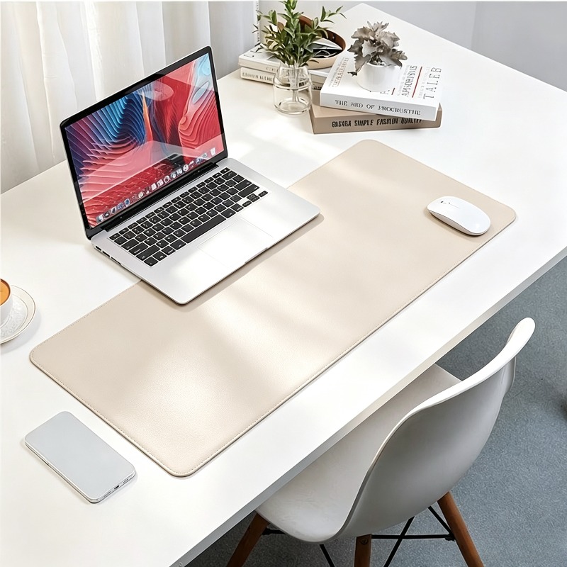 Leather Desk Pad - 1 grand tapis de souris en