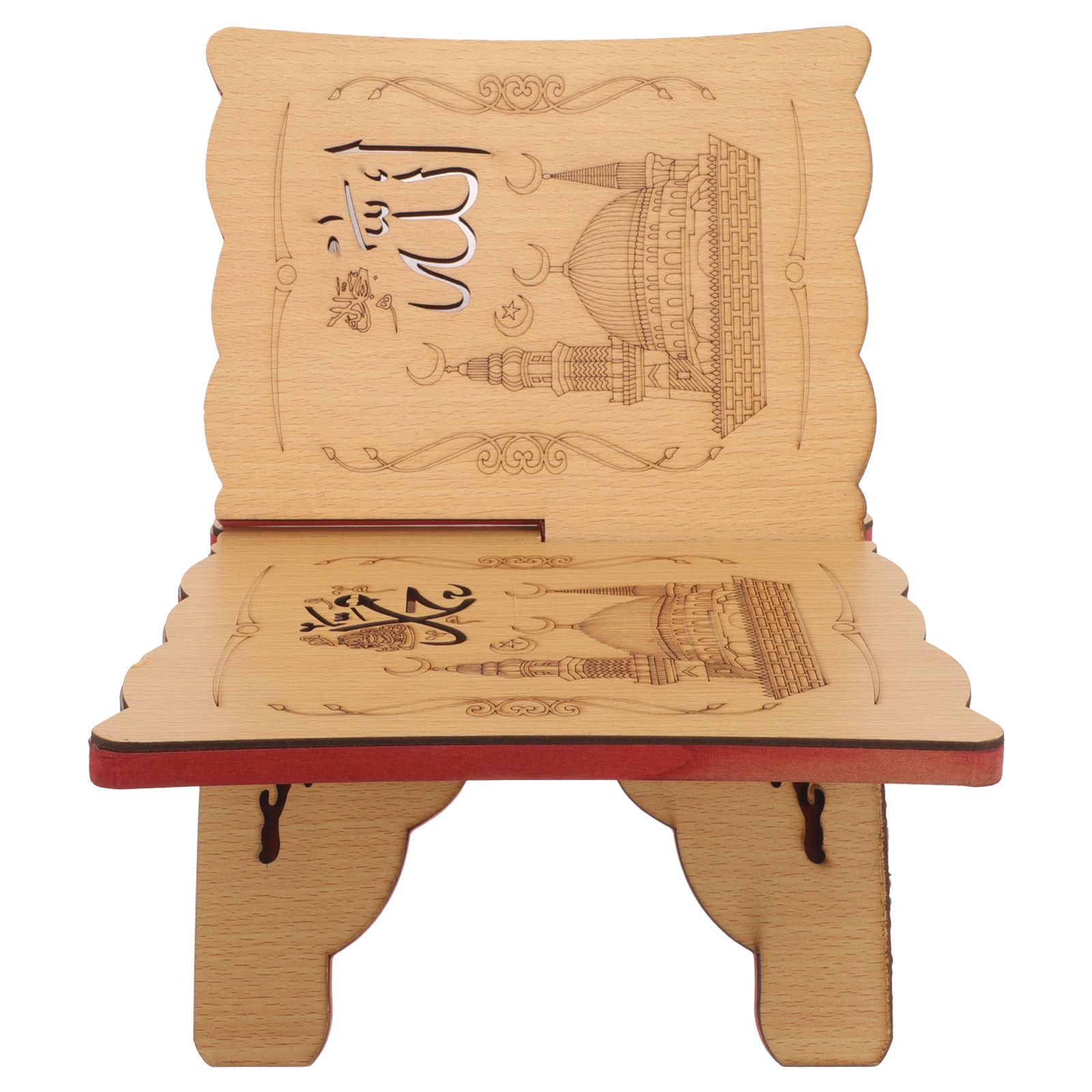 Magazine Holder Rack - Support en bois pour Coran, présentoir