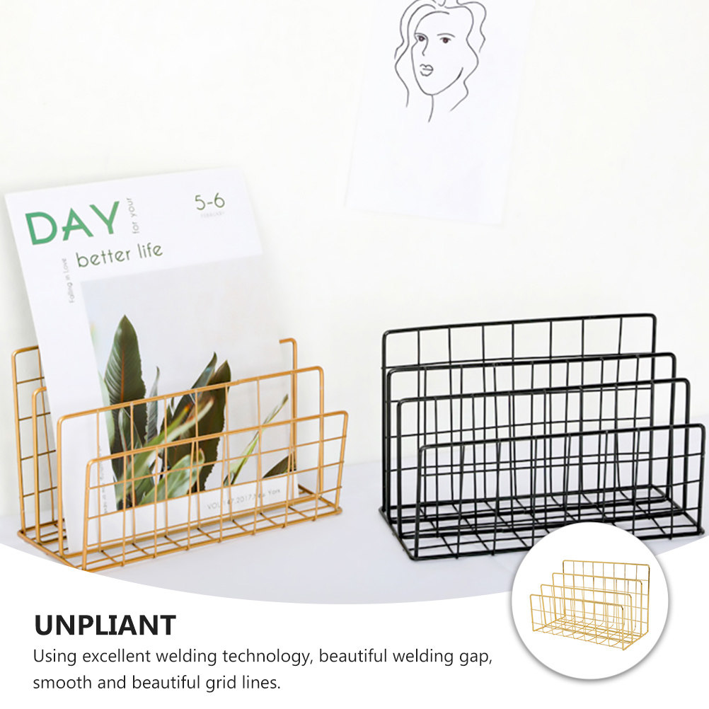 Organisateur de bureau en méta - Magazine Holder Rack avis et prix
