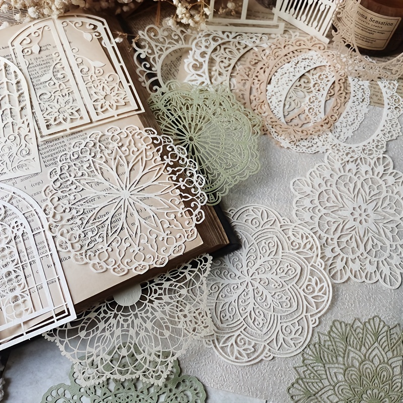 10 pièces Vintage dentelle cre - Ink Blotter Paper avis et prix