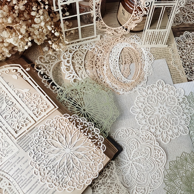 10 pièces Vintage dentelle cre - Ink Blotter Paper avis et prix