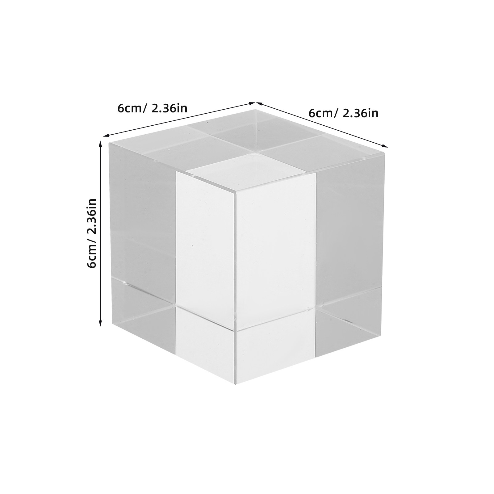 Poids de papier carré en crist - Paper Weight Crystal avis et prix