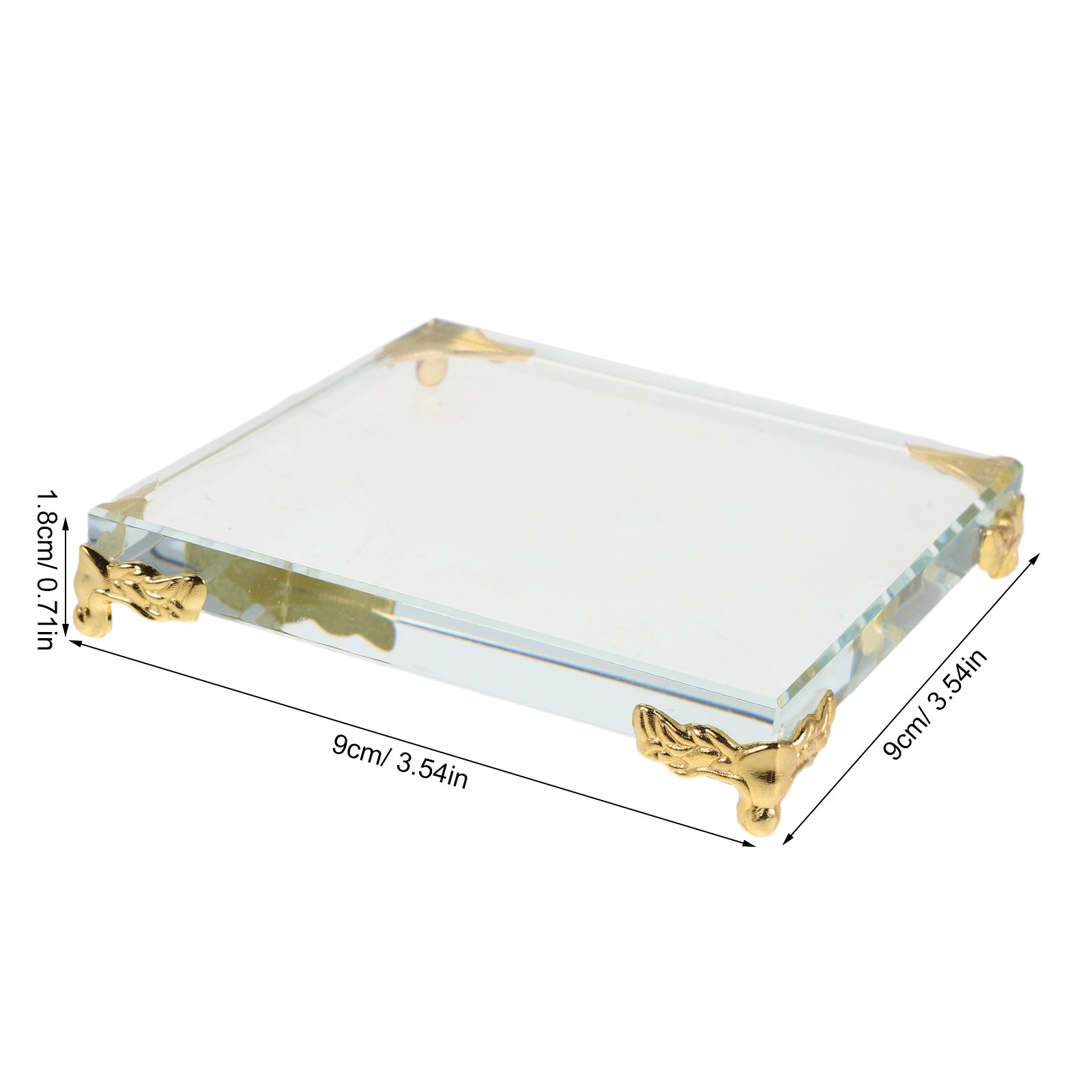 Presse-papier en cristal carré - Paper Weight Crystal avis et prix